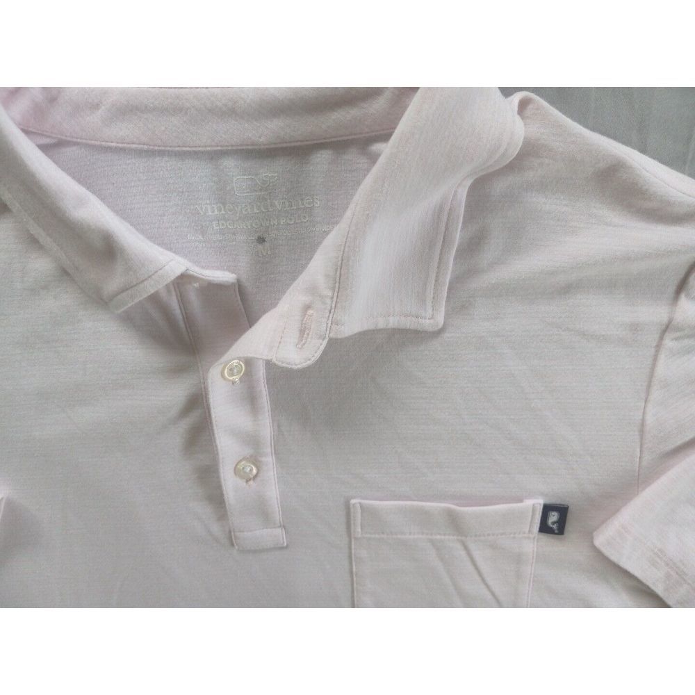 Vineyard Vines Edgartown‎ Polo Men's Button Up Short Sleeve Polo Shirt Size M - Picture 6 of 12